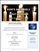 Saints and Angels Three-Part Mixed choral sheet music cover